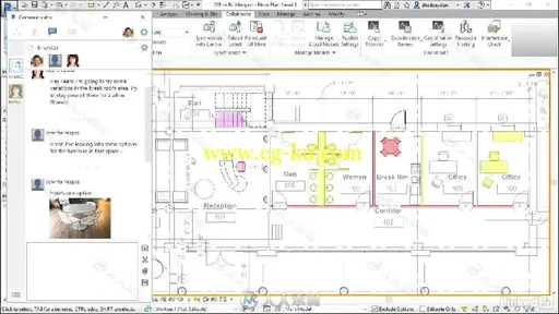 Revit协作工作技术视频教程 Revit Worksharing Collaboration for Revit C4R的图片2