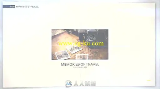 创意惊艳的书籍照片展示旅行视频记录片AE模板 Videohive Photo Book - Memories o的图片3