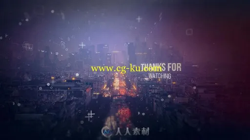 大气优雅美丽的动态视差影视片头AE模板 Videohive Dynamic Parallax 19055480的图片2