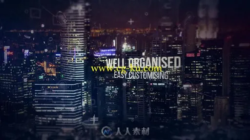 大气优雅美丽的动态视差影视片头AE模板 Videohive Dynamic Parallax 19055480的图片3