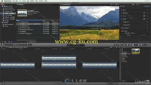 Final Cut Pro X混合特效技术视频教程 Final Cut Pro X Guru Blending Mode Secrets的图片1