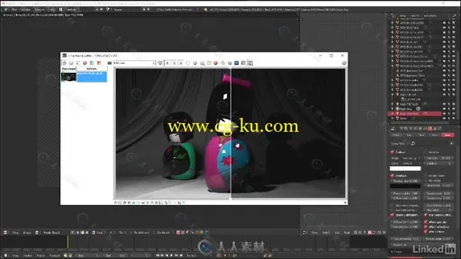 Blender中V-Ray3.0渲染技术基础训练视频教程 Blender V-Ray 3.0 Basics的图片4