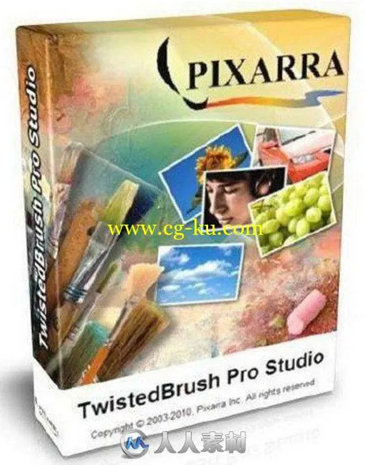 Pixarra TwistedBrush数字艺术笔刷绘画软件V23.05版 PIXARRA TWISTEDBRUSH PRO STU的图片1