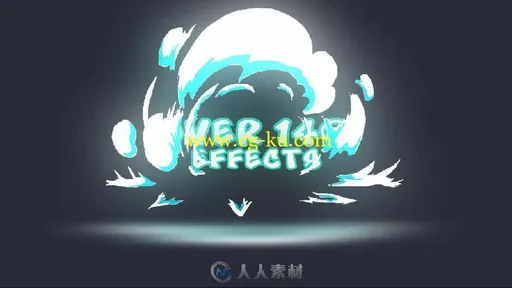 超酷动态三维卡通元素特效展示幻灯片AE模板 Videohive Toon FX Pack 14529541的图片1