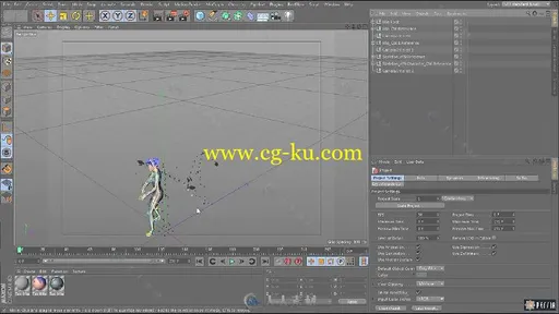 C4D角色动画核心技术实例训练视频教程 MACKLEYSTUDIOS ANIMATING MOTION WITH CINE的图片13