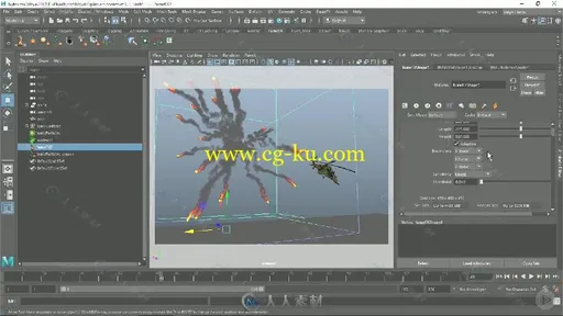 Maya与FumeFX爆炸特效实例制作视频教程 PLURALSIGHT EXPLOSIONS WITH MAYA AND FUMEFX的图片6