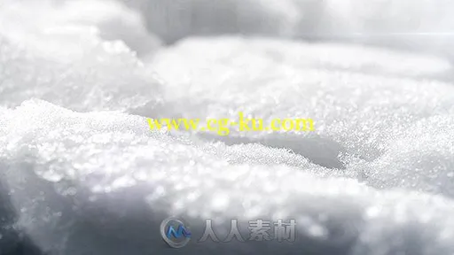 美丽神奇雪块融化标志显示LOGO演绎AE模板 Videohive Logo Snowbreak 14662579的图片3