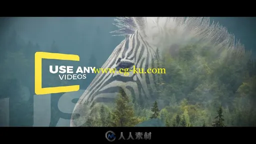 时尚创意视差双重曝光照片幻灯片相册动画AE模板Videohive Parallax Double Exposu的图片2