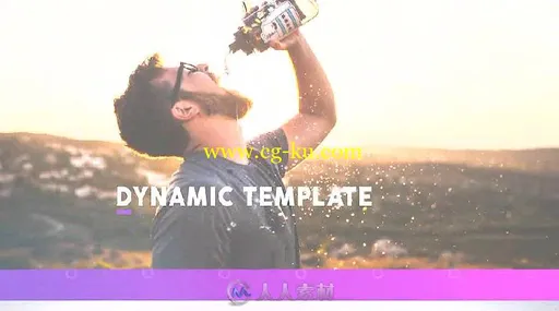 现代有趣明亮的动感照片快速展示幻灯片相册动画AE模板Videohive Modern Dynamic S的图片5