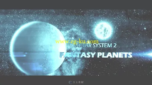 美丽梦幻太阳系系统幻想行星展示幻灯片AE模板Videohive Solar System 2 ( Fantasy的图片5