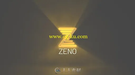 史诗大气灯光电影标志LOGO演绎AE模板Videohive Short Cinematic Light Rays Logo的图片3