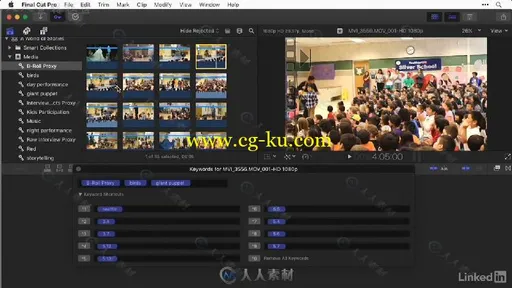 Final Cut Pro X网络视频实例制作视频教程 Final Cut Pro X Guru Web Video with G的图片6