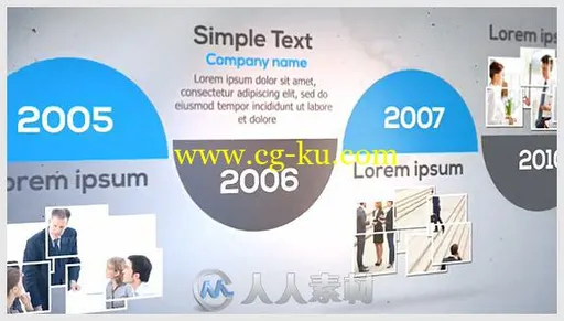 创意照片组合展示现代企业商务宣传片AE模板 Videohive Company Portfolio 9871887的图片3