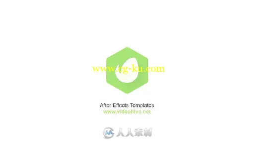 干净简约UI图形组合翻转标志显示LOGO演绎AE模板Videohive Flat Boxes Logo Reveal的图片3