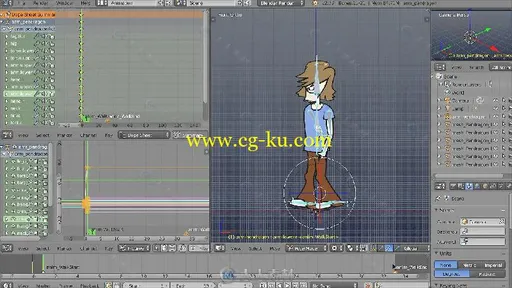 Blender二维角色动画制作视频教程第四季 3DMotive 2D Game Character Animation Vo的图片3