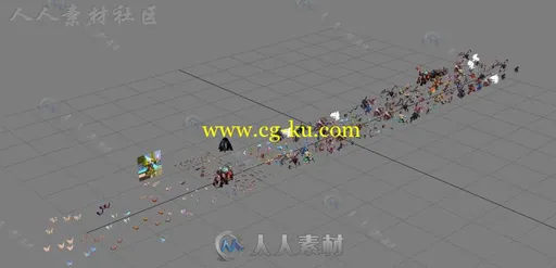 手游《伊甸 》全部角色武器道具 3D模型合辑的图片1