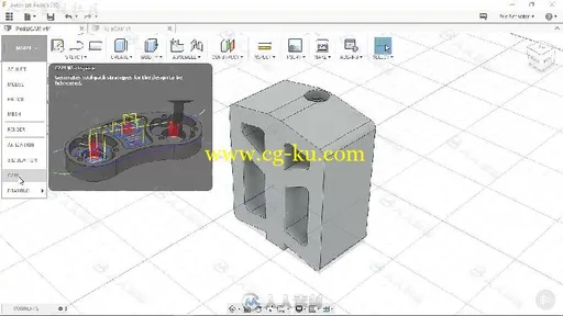 Fusion360中2D与3D路径工具技术视频教程 PLURALSIGHT FUSION 360 CAM TOOLPATH ESS的图片3