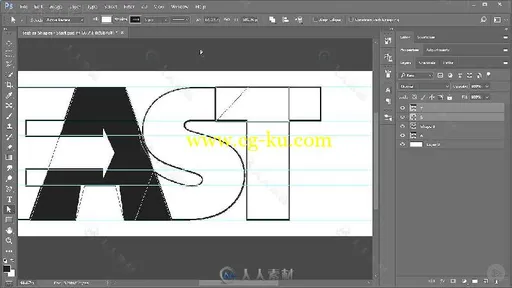 PS图形工具使用技巧视频教程 PLURALSIGHT PHOTOSHOP CC WORKING WITH SHAPE TOOLS的图片2