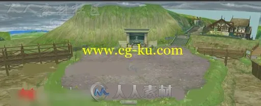 日韩3D游戏《仙乐传说2》美术场景3D模型合辑的图片2