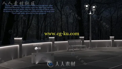 现代户外摄影道具场景3D模型合辑的图片20