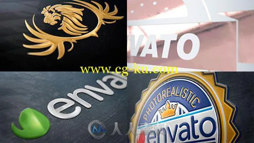 现代企业标志优雅展示LOGO演绎AE模板 Videohive Corporate Logo Pack 19600950的图片1