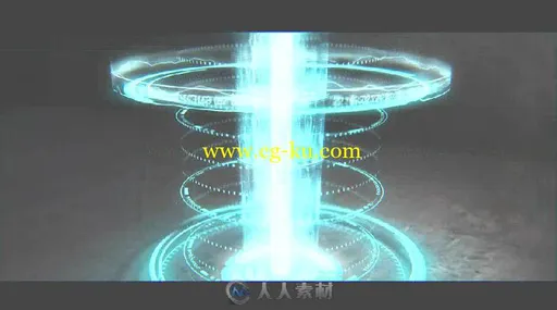 炫酷高科技HUD展示标志LOGO演绎AE模板Videohive Hi-tech HUD Logo Reveal 17570074的图片3