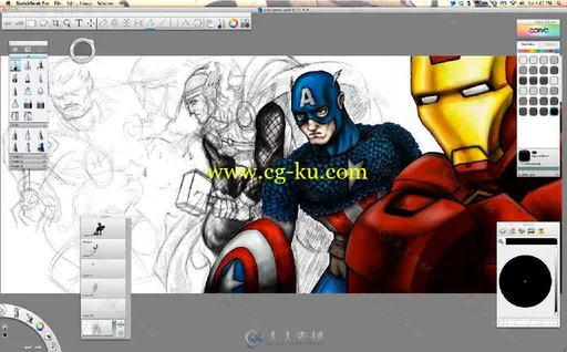 SketchBook欧特克数字绘画设计软件V2018版 AUTODESK SKETCHBOOK PRO FOR ENTERPRIS的图片1