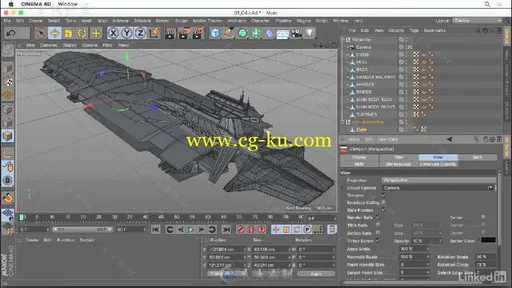 C4D R18中VFX视觉特效技术视频教程 CINEMA 4D R18 Essential Training VFX的图片11