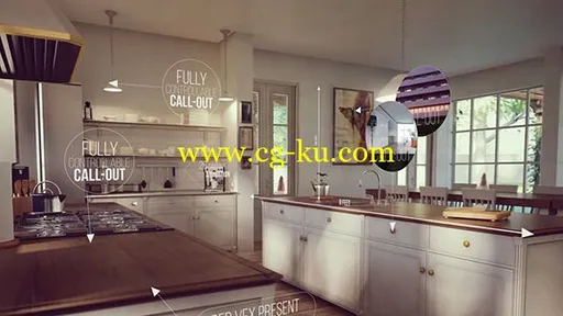 创意科技感时尚优雅呼出标题展示幻灯片AE模板 Videohive Call-Out Titles 17776993的图片3