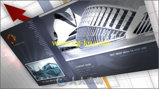创意动感节奏图片展示企业宣传幻灯片AE模板Videohive Structure Dynamic HD Corpo的图片2