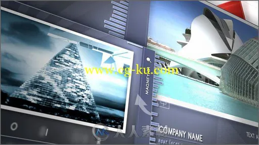 创意动感节奏图片展示企业宣传幻灯片AE模板Videohive Structure Dynamic HD Corpo的图片3