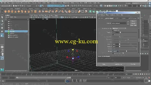 Maya灰飞烟灭特效动画实例训练视频教程 PLURALSIGHT MAYA DYNAMICS NPARTICLES AND的图片11