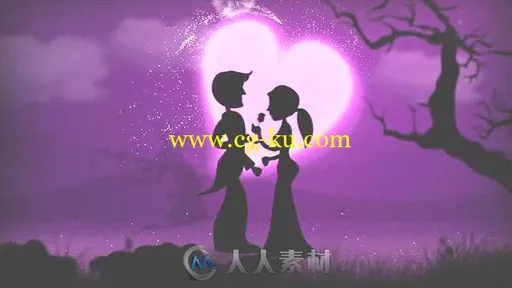 美丽浪漫梦幻生日开场幸福爱情幻灯片AE模板 Videohive Happy Birthday 8210312的图片2