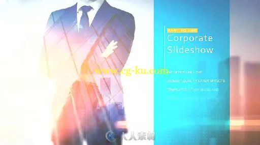 现代时尚明亮公司照片展示宣传幻灯片AE模板Videohive Corporate Slideshow 19631381的图片6