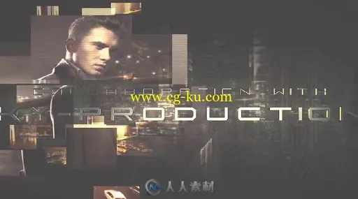 史诗科技感故障电影预告片展示视频包装AE模板Videohive Cinematic Glitch Trailer的图片2