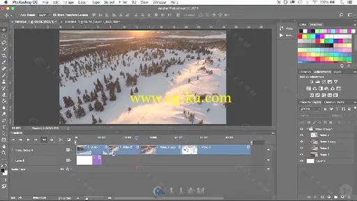 PS CC视频编辑工作流程视频教程 PLURALSIGHT PHOTOSHOP CC VIDEO EDITING的图片3