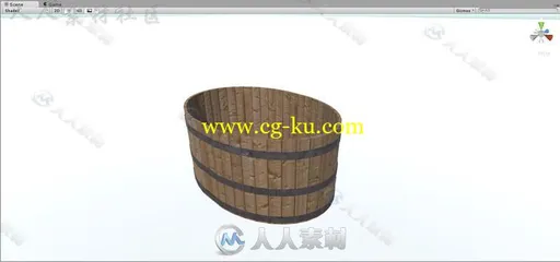 中世纪房屋的内部道具3D模型Unity游戏素材资源的图片1