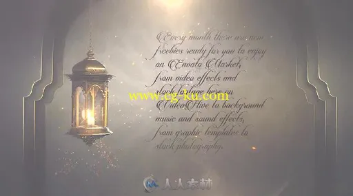 美丽优雅伊斯兰教斋月节日视频开场AE模板 Videohive Ramadan Opener Pack 19699875‘的图片3