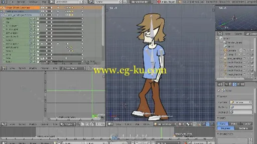 Blender二维角色动画制作视频教程第五季 3DMOTIVE 2D GAME CHARACTER ANIMATION VO的图片1