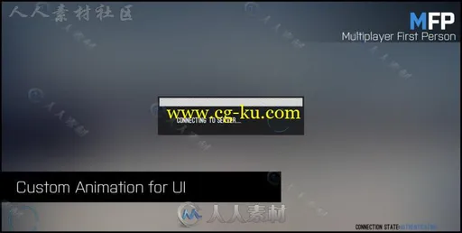 简单的Multiplayer套件第一人称网络脚本Unity游戏素材资源的图片1