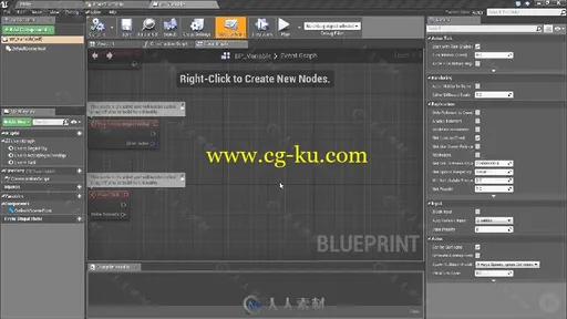 UE4游戏引擎中Blueprints技术基础训练频教程 PLURALSIGHT UNREAL ENGINE 4 BLUEPRI的图片6