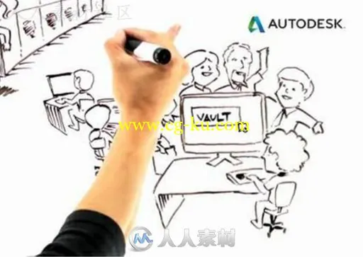 Autodesk VAULT Pro CLIENT SERVER协作与数据管理软件V2018版的图片2