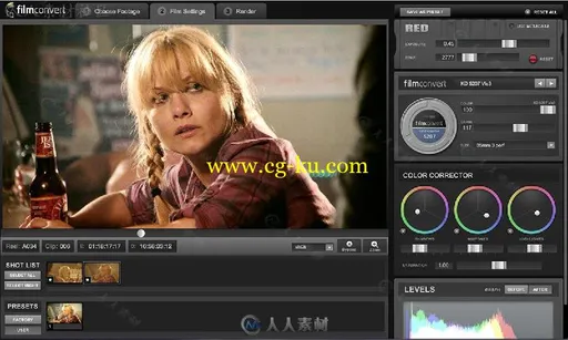 FilmConvert数字转胶片插件V2.39CE版 RUBBER MONKEY FILMCONVERT PRO AEX V2.39 CE的图片1