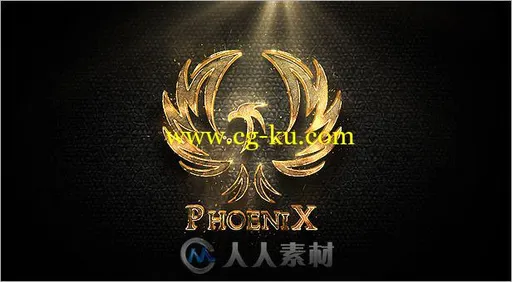 震撼金色火焰粒子点亮标志LOGO演绎AE模板 Videohive Hot Logo Reveal 19721377的图片1