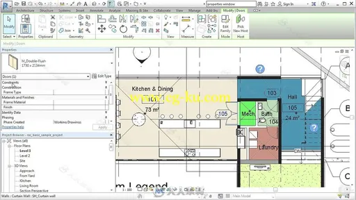 Revit中导入CAD文件使用技巧视频教程 PLURALSIGHT REVIT FOR AUTOCAD USERS的图片1