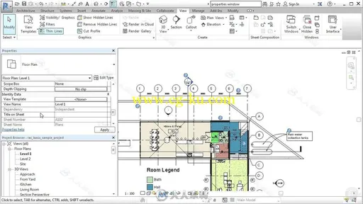 Revit中导入CAD文件使用技巧视频教程 PLURALSIGHT REVIT FOR AUTOCAD USERS的图片3