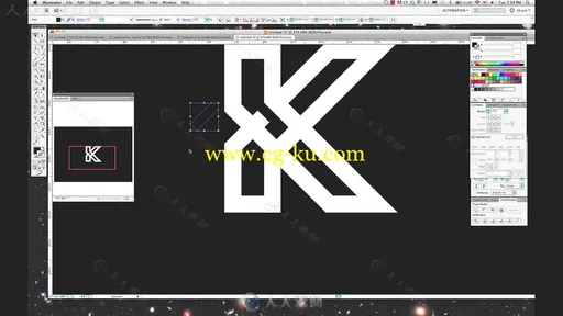 现代风格Logo标志设计实例训练视频教程 SKILLSHARE DESIGN A LOGO IN MODERN STYLE的图片6