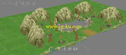 精品手游【新仙剑奇侠传】全套场景3D模型的图片6