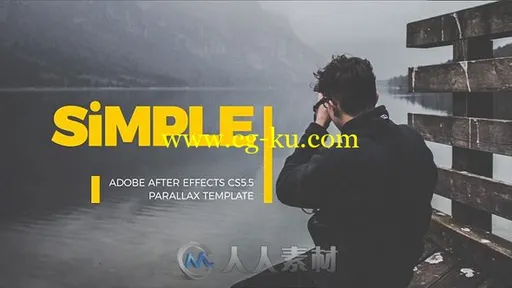 简单的视差照片画廊展示幻灯片相册动画AE模板 Videohive SImple Parallax Photo G的图片1