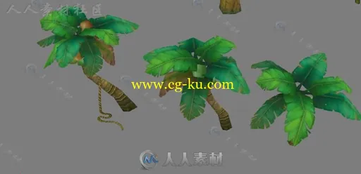 【九天神话】植物模型集合3D模型的图片1